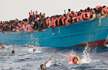 Thousands of Refugees rescued off the Coast of Libya